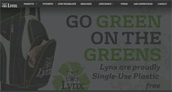 Desktop Screenshot of lynxgolf.co.uk